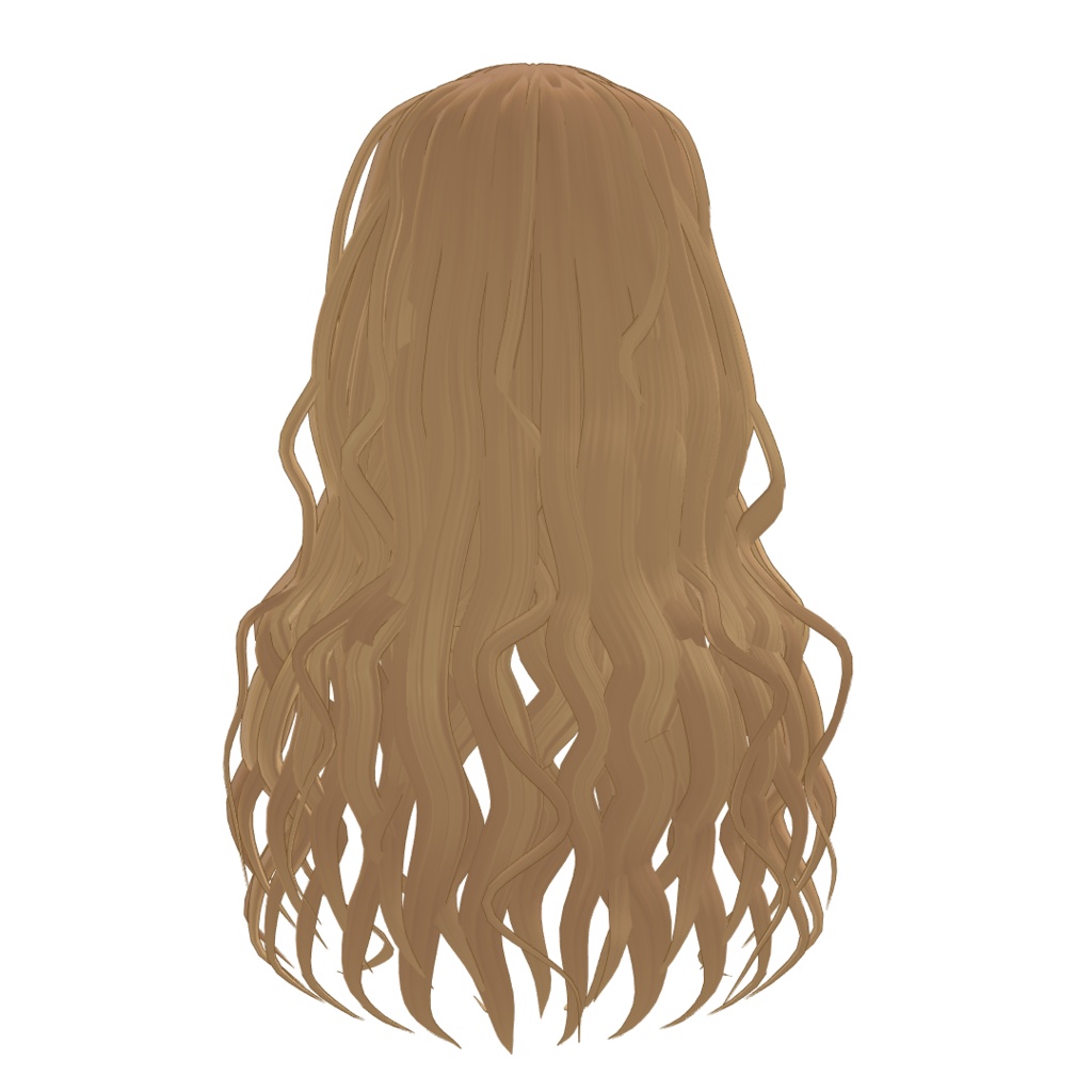 VRoid Hair presets ナチュラルヘルシーウェーブヘア