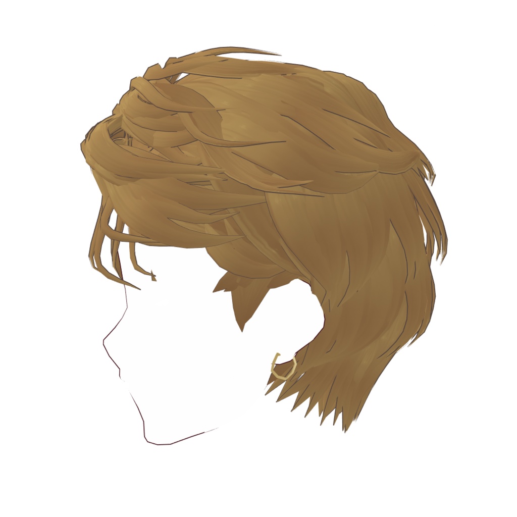 VRoid Hair presets ニュアンスウェーブ