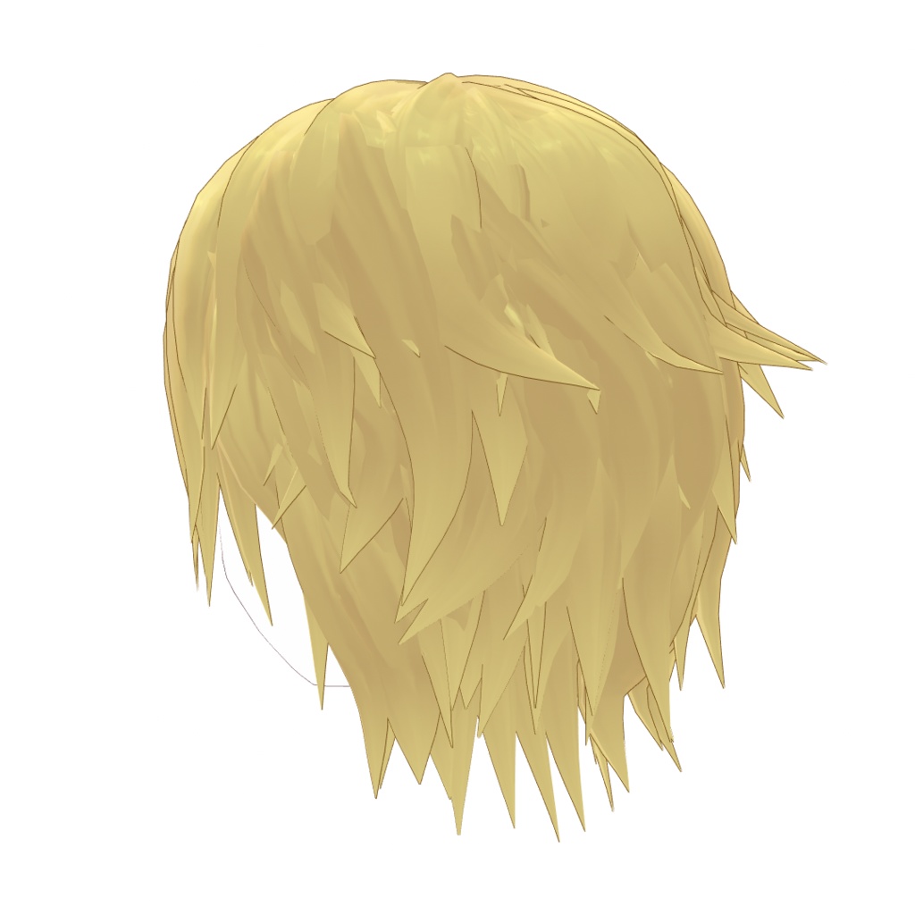 VRoid Hair presets 外はねミディアム