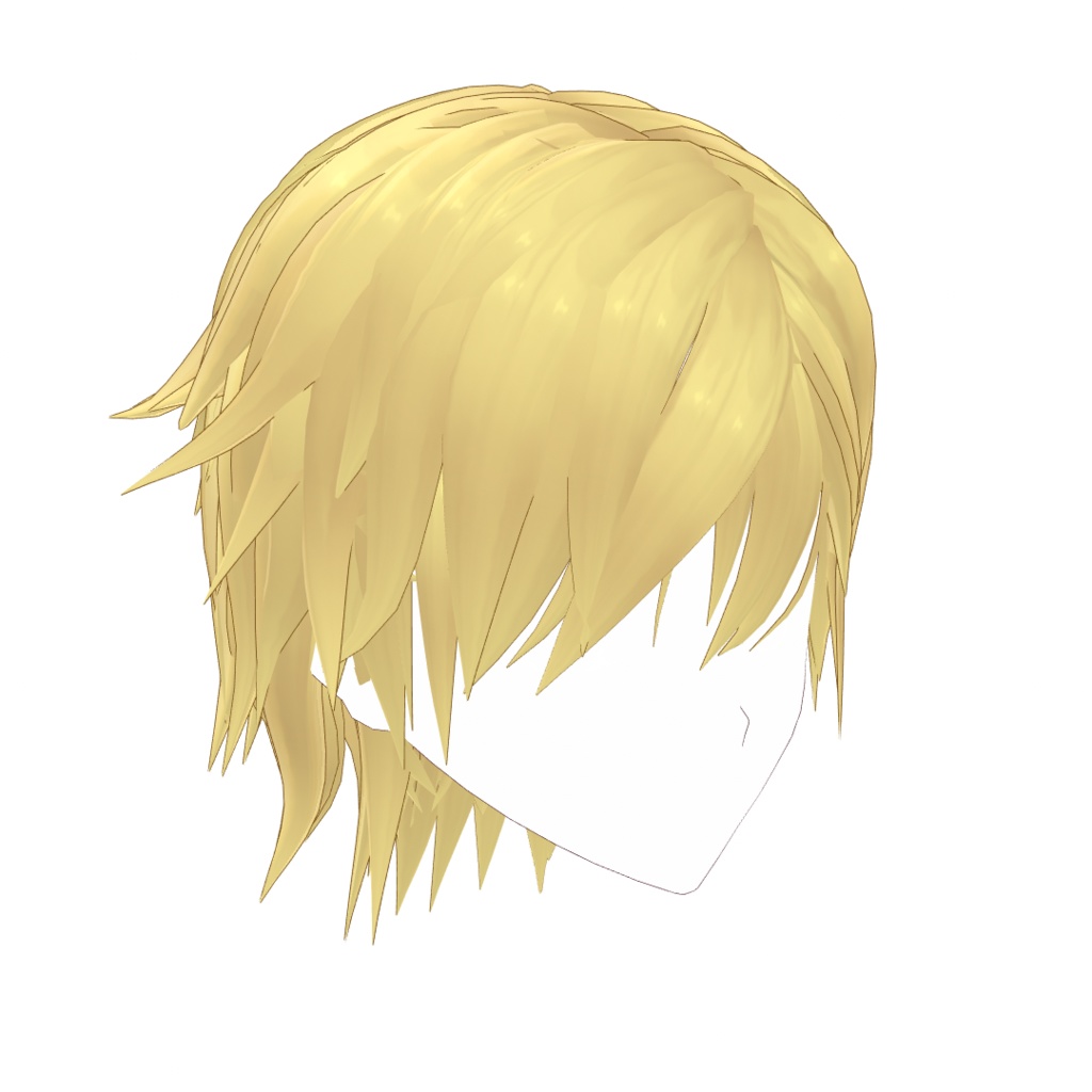 VRoid Hair presets 外はねミディアム