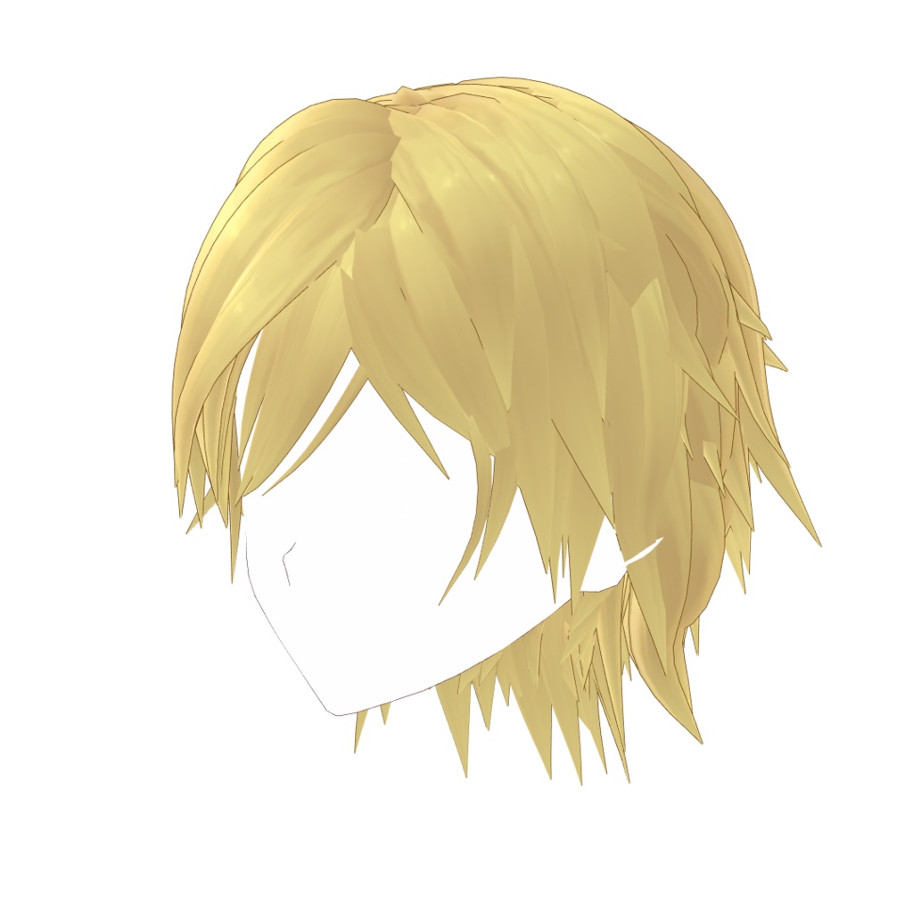 VRoid Hair presets 外はねミディアム