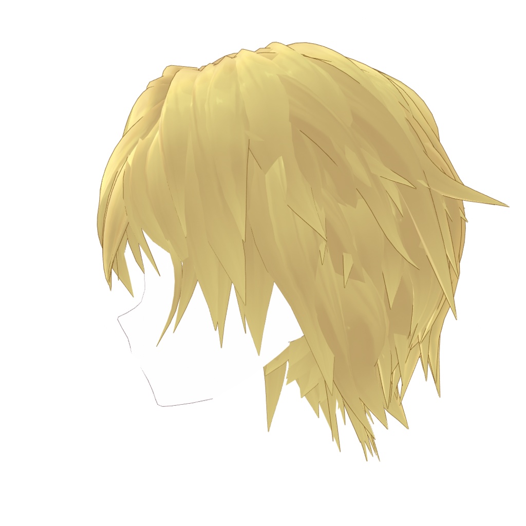 VRoid Hair presets 外はねミディアム