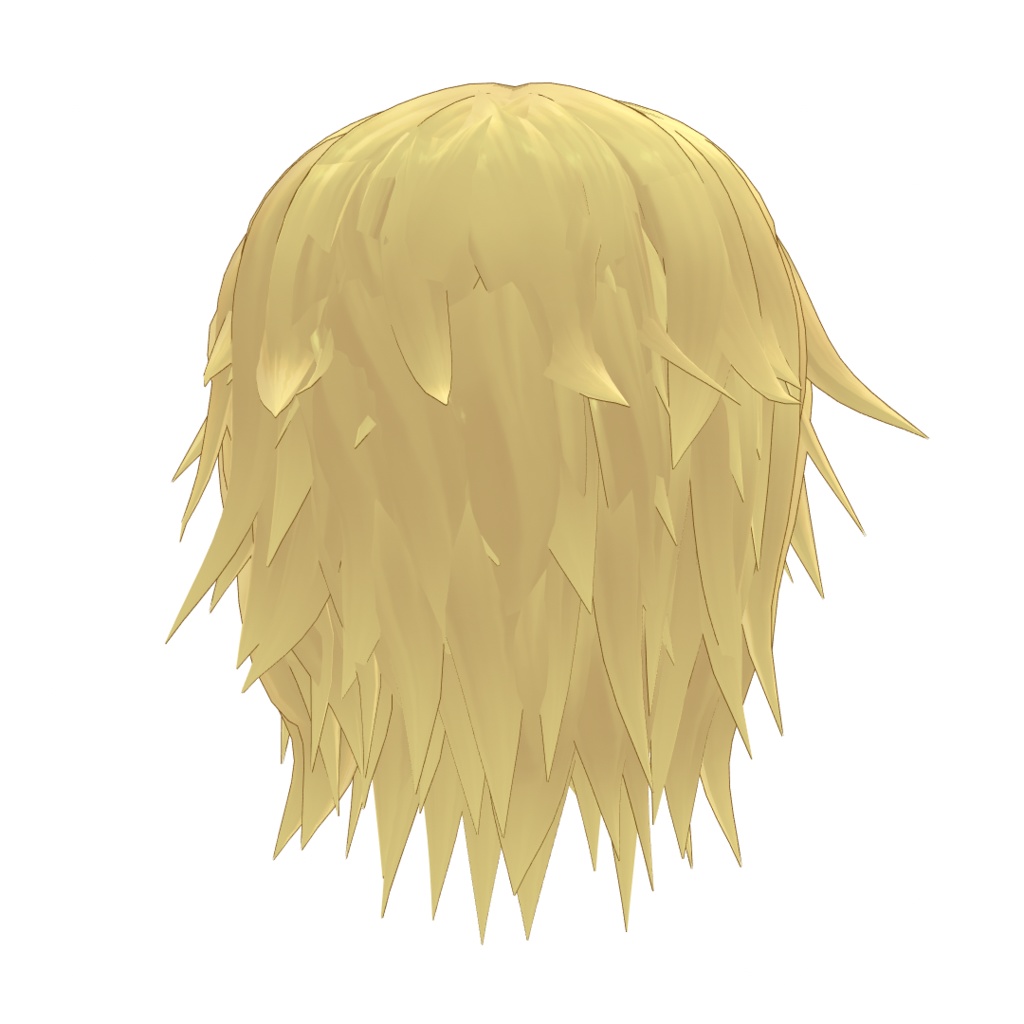 VRoid Hair presets 外はねミディアム