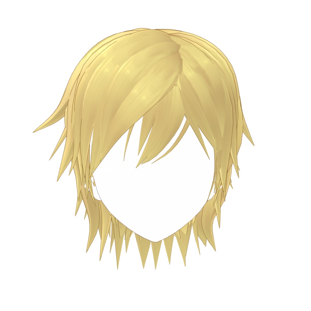 VRoid Hair presets 外はねミディアム