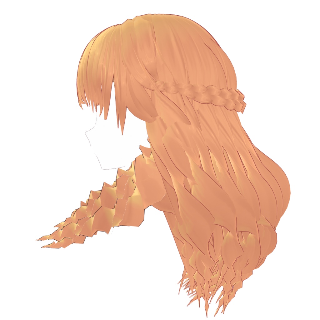 VRoid Hair presets くるくるプリンセスヘアー