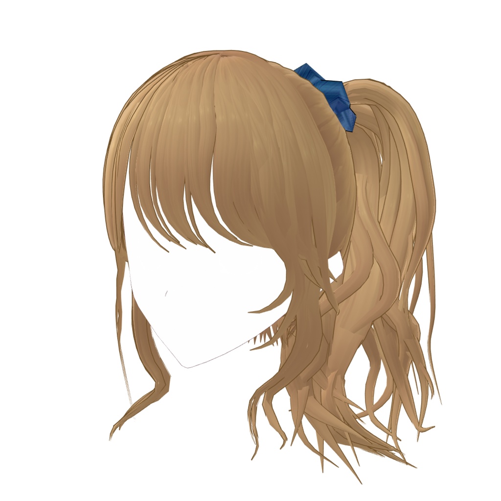 VRoid Hair presets 無防備ポニーテール