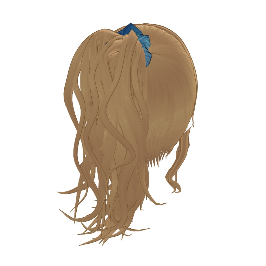 VRoid Hair presets 無防備ポニーテール