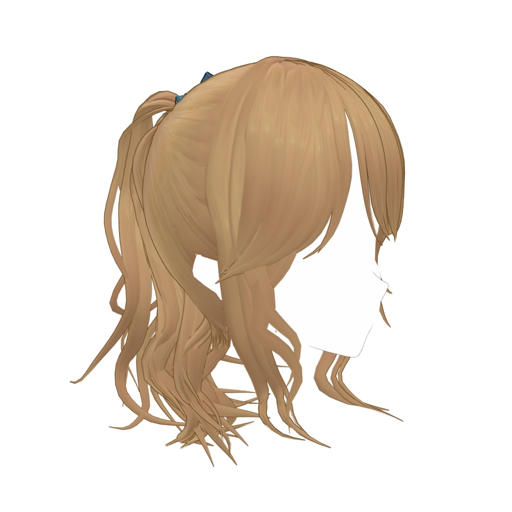 VRoid Hair presets 無防備ポニーテール