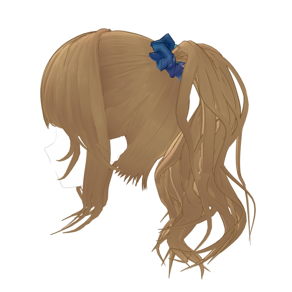 VRoid Hair presets 無防備ポニーテール