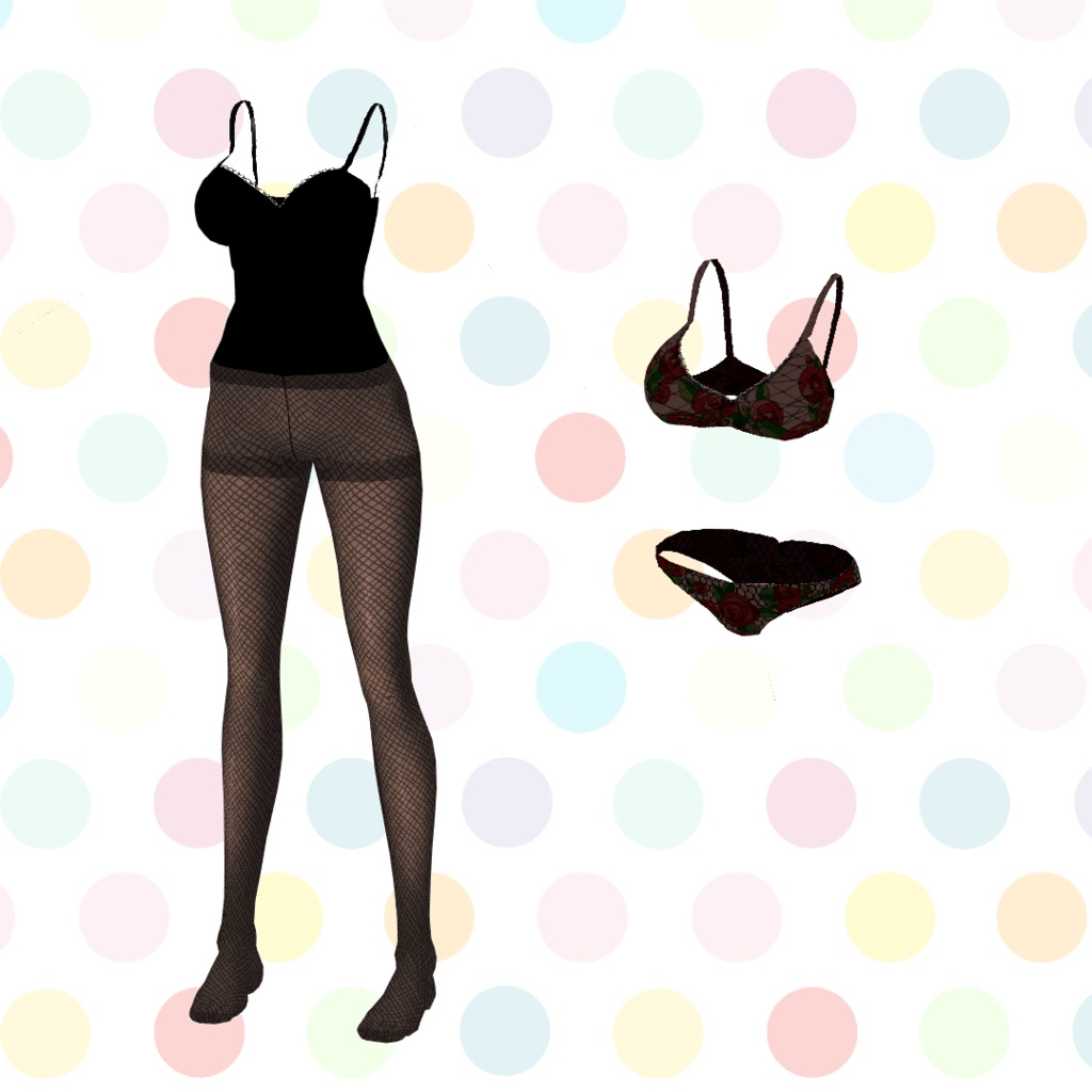 VRoid Outfit Texture 「愛されオータムコーデ」