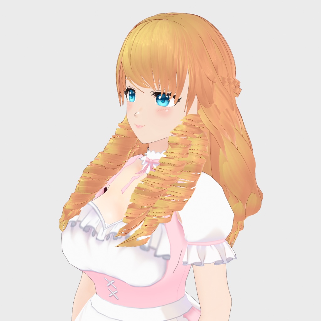 VRoid Hair presets あの子はかわいいご令嬢カール