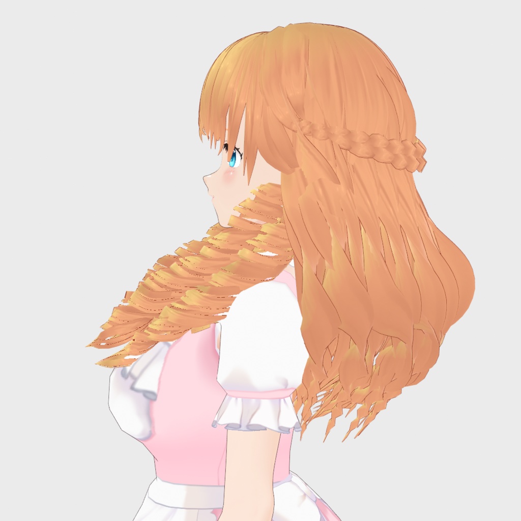 VRoid Hair presets あの子はかわいいご令嬢カール