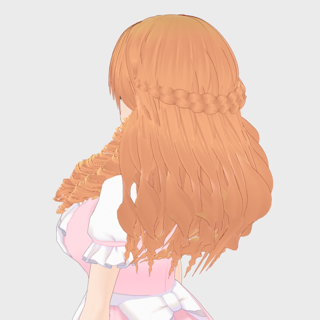 VRoid Hair presets あの子はかわいいご令嬢カール
