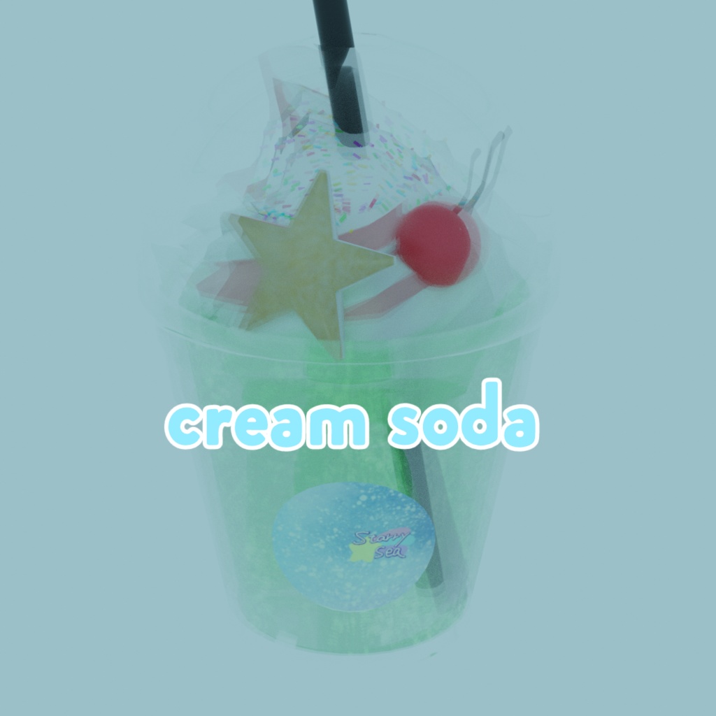 ☆FREE☆ クリームソーダ Cream Soda