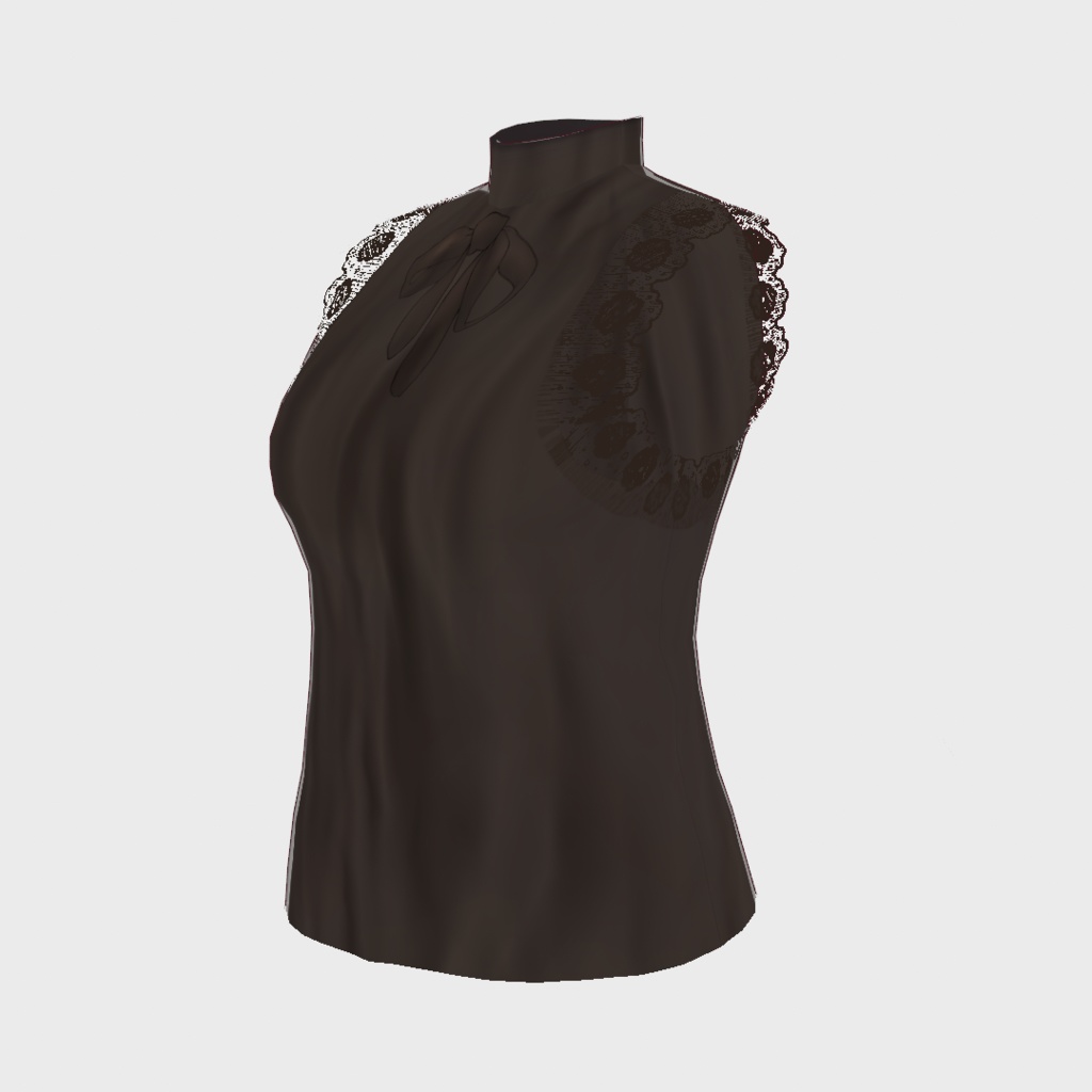 VRoid Texture ハイネックノースリーブ