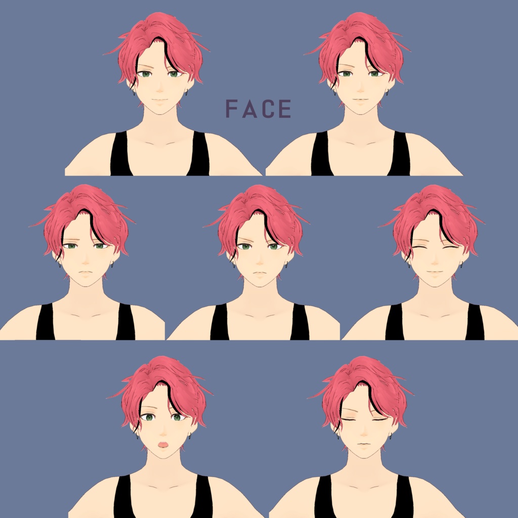 VRoid Model 素体(Body only):「さわやかなおにいさん」