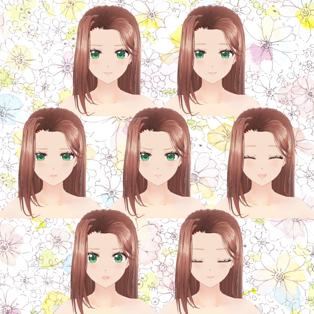 VRoid Model :「はかなげおねえさん ミサ -Misa- Renewal」