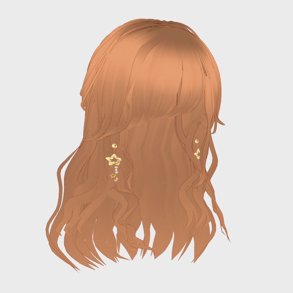 VRoid Hair presets 春待ちお嬢様ヘア