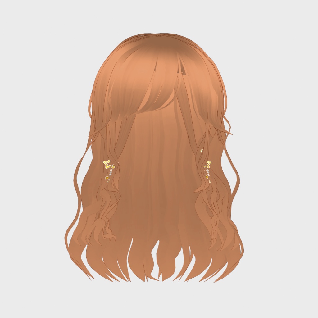VRoid Hair presets 春待ちお嬢様ヘア