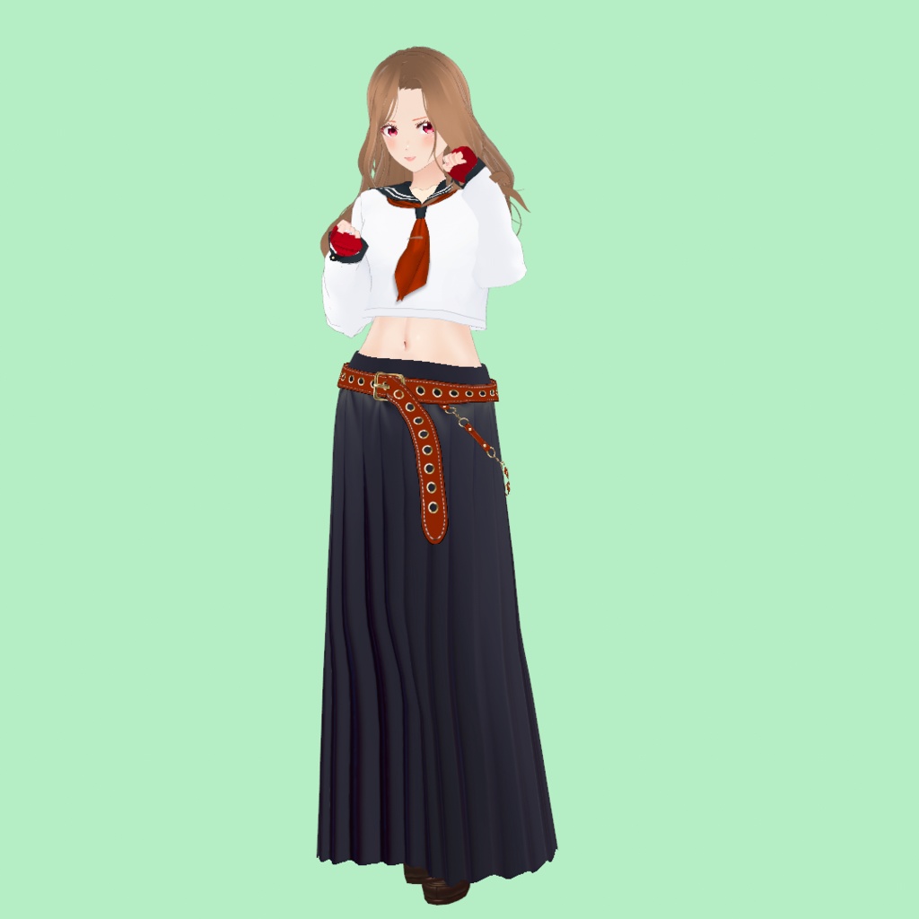 VRoid Outfit Texture スケバンセット