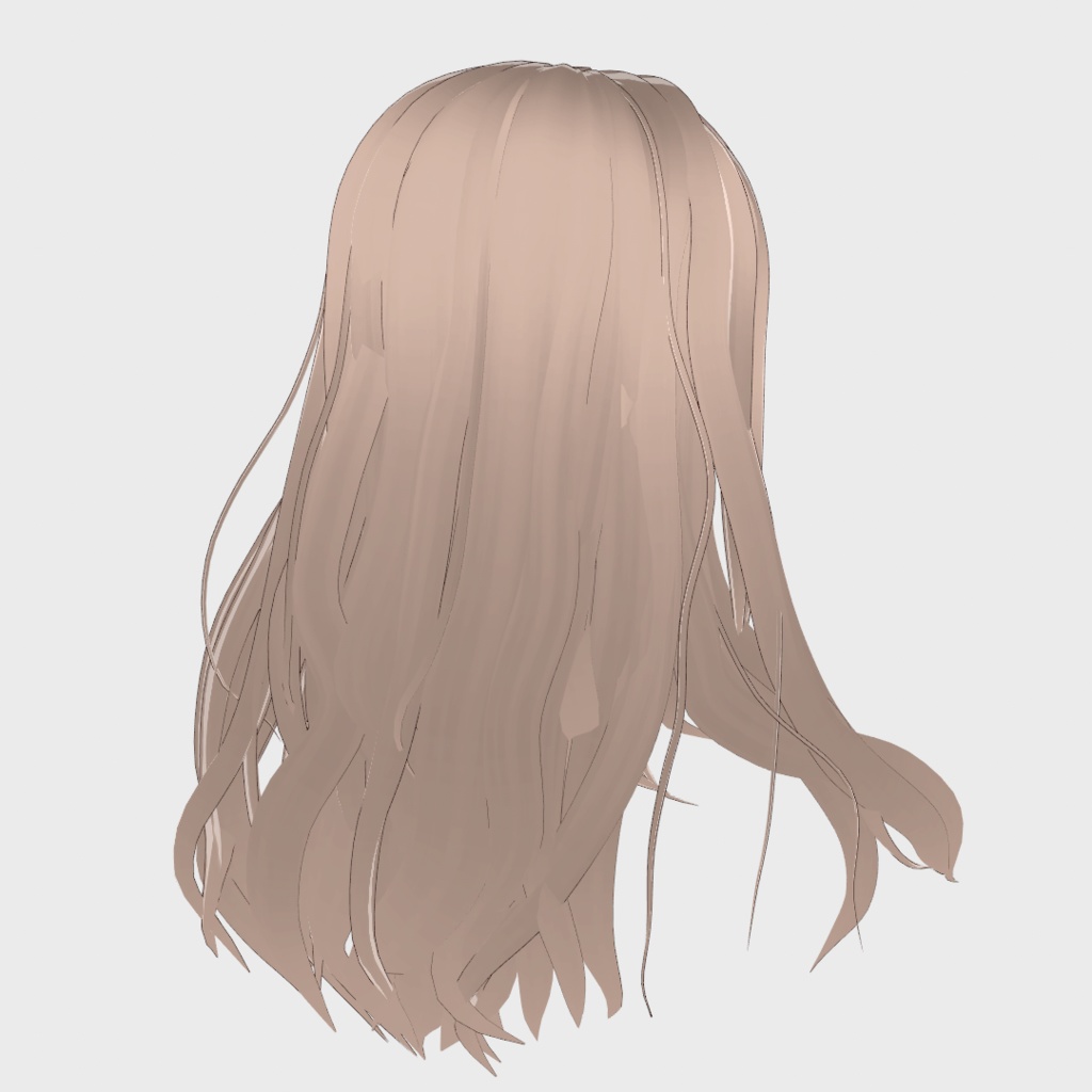 VRoid Hair presets ゆるゆるウェーブヘアー
