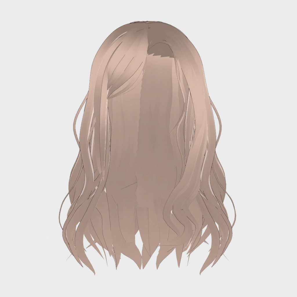 VRoid Hair presets ゆるゆるウェーブヘアー