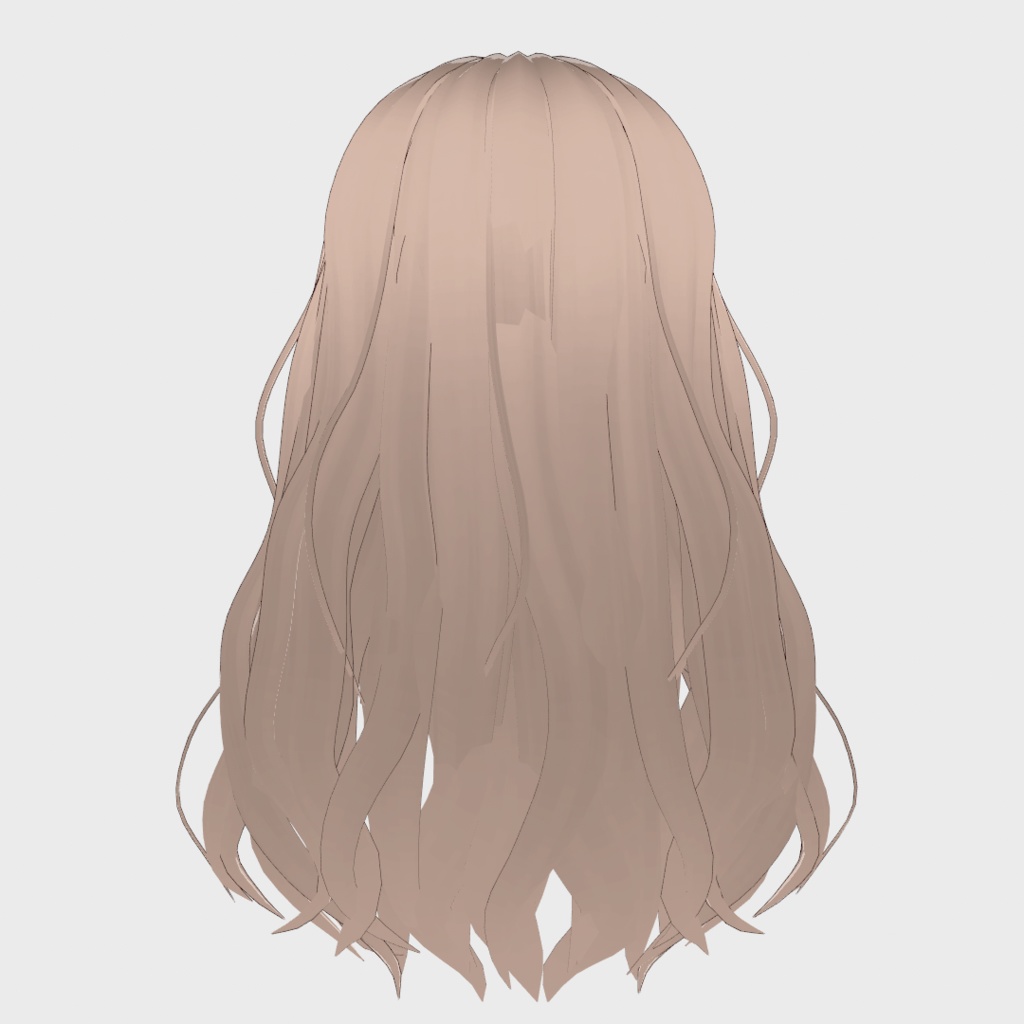 VRoid Hair presets ゆるゆるウェーブヘアー