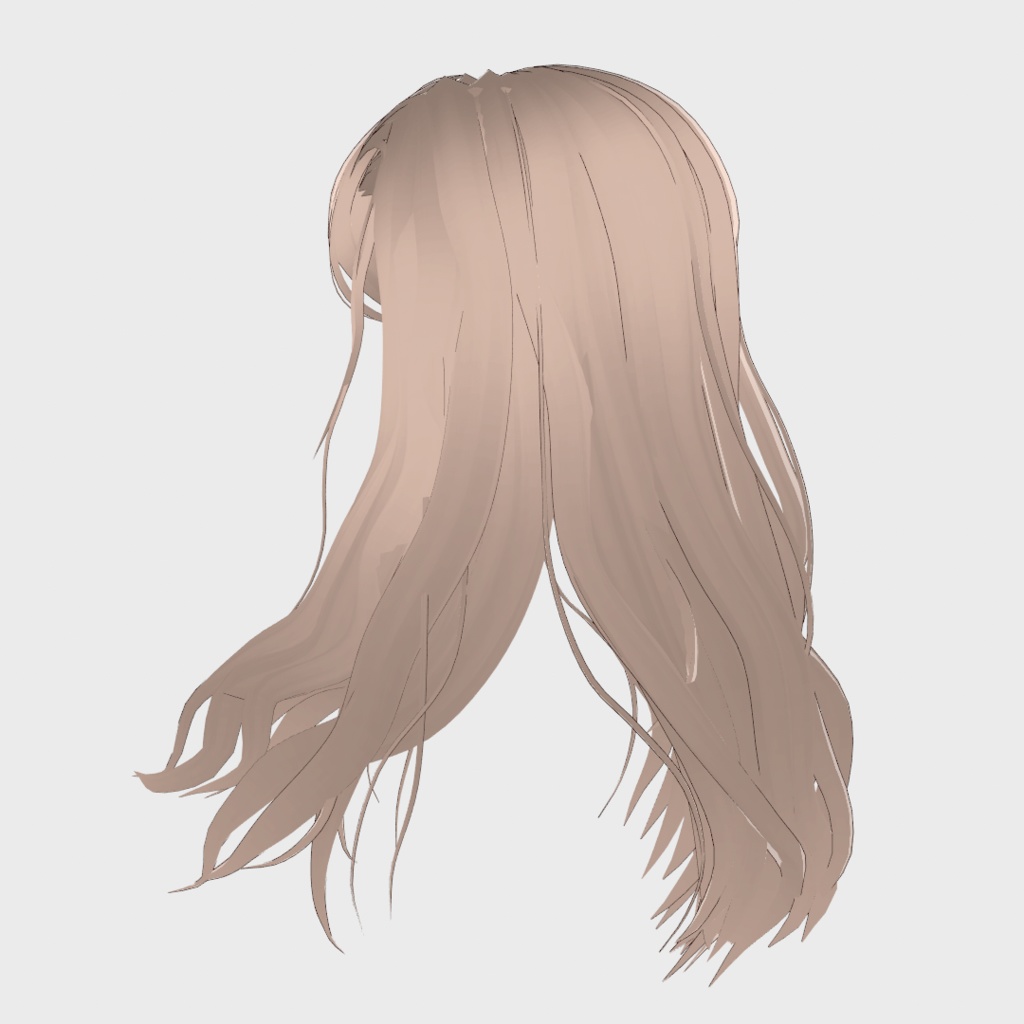 VRoid Hair presets ゆるゆるウェーブヘアー