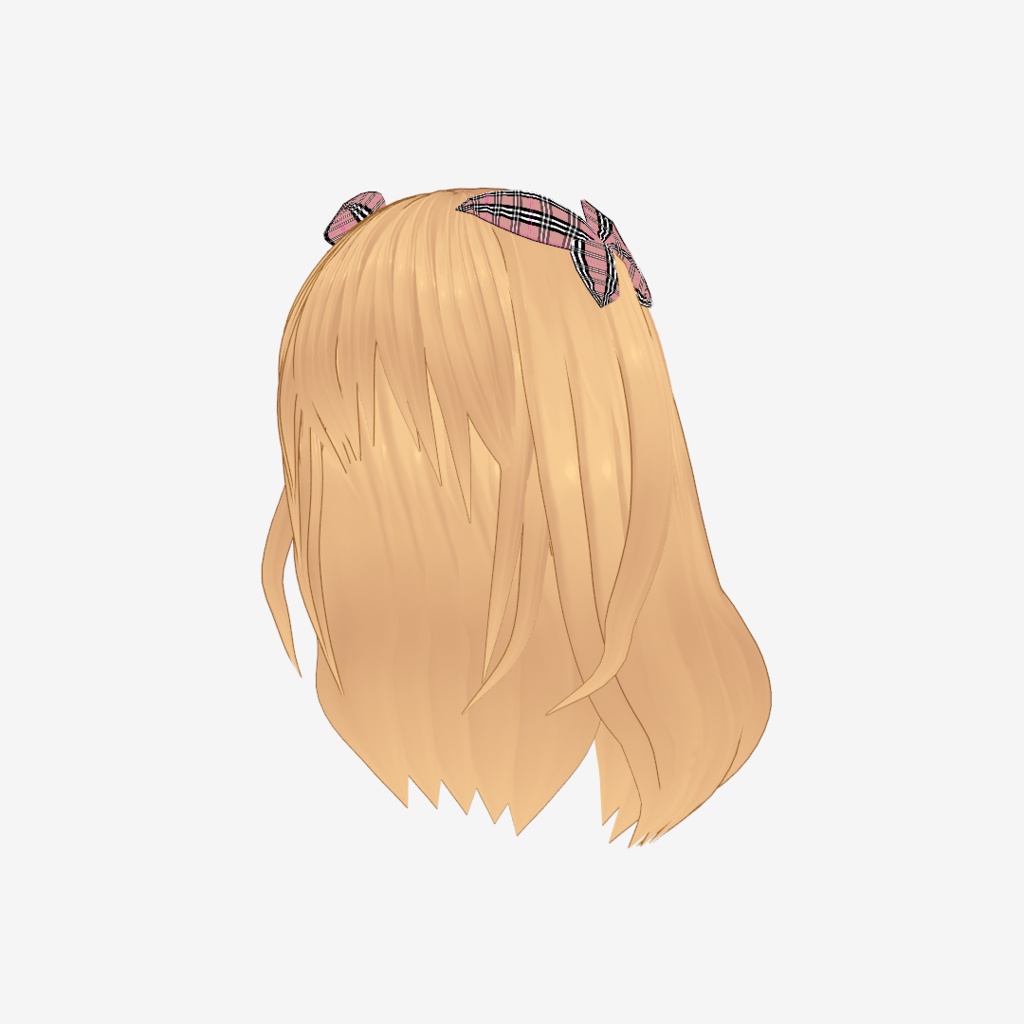 VRoid Hair presets 主張しないナチュラルツインテ