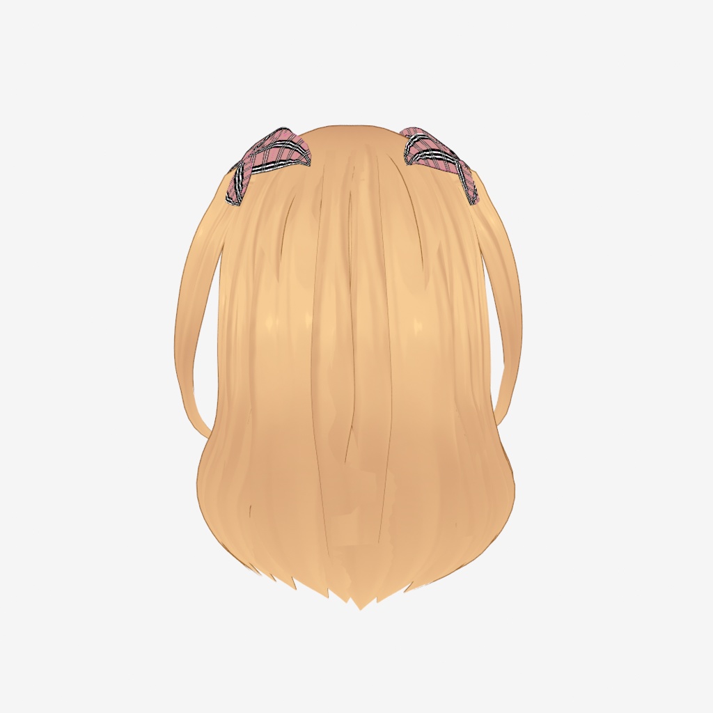 VRoid Hair presets 主張しないナチュラルツインテ