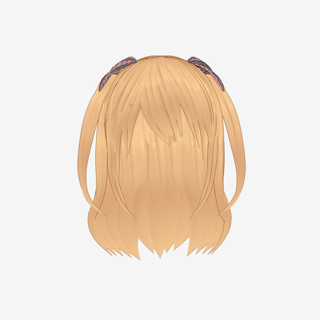 VRoid Hair presets 主張しないナチュラルツインテ