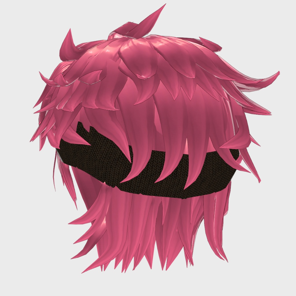 VRoid Hair presets 忍びっぽいターバンヘア