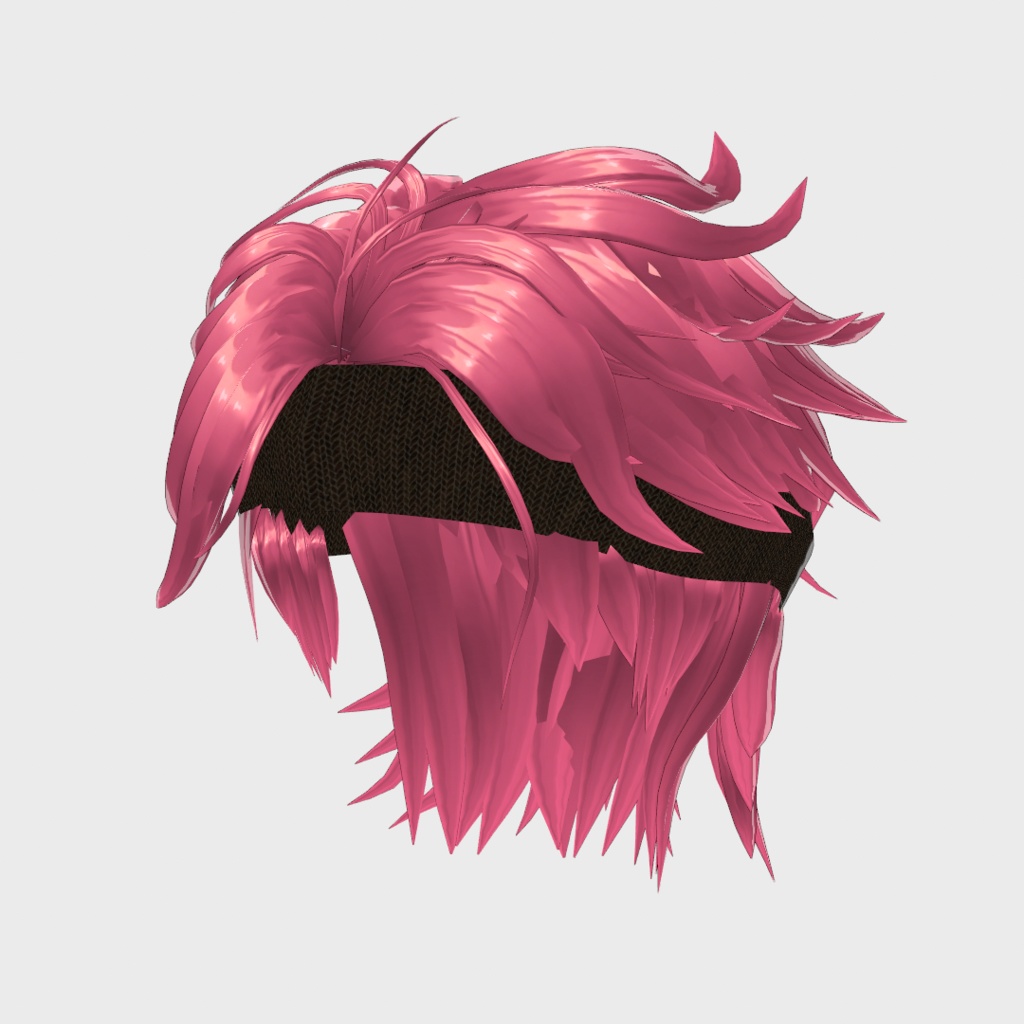 VRoid Hair presets 忍びっぽいターバンヘア