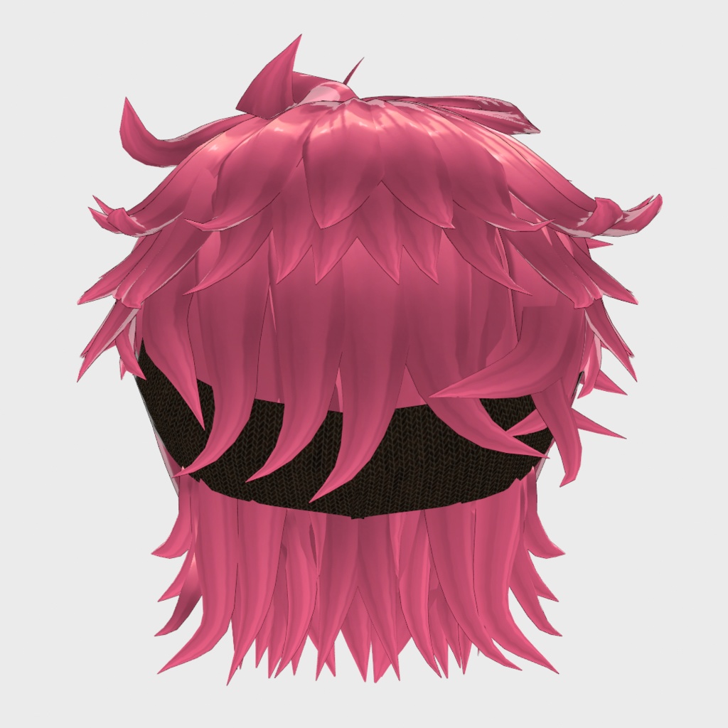 VRoid Hair presets 忍びっぽいターバンヘア
