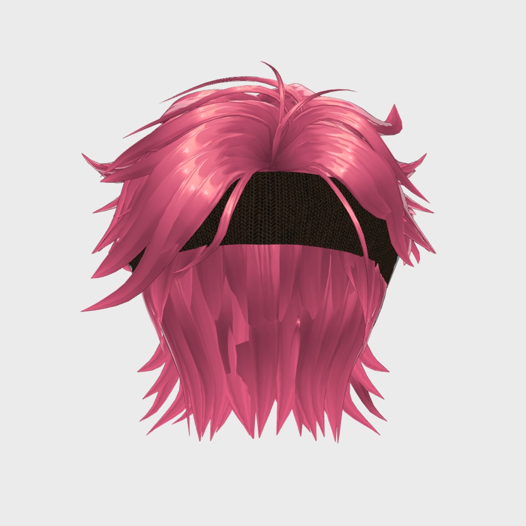 VRoid Hair presets 忍びっぽいターバンヘア