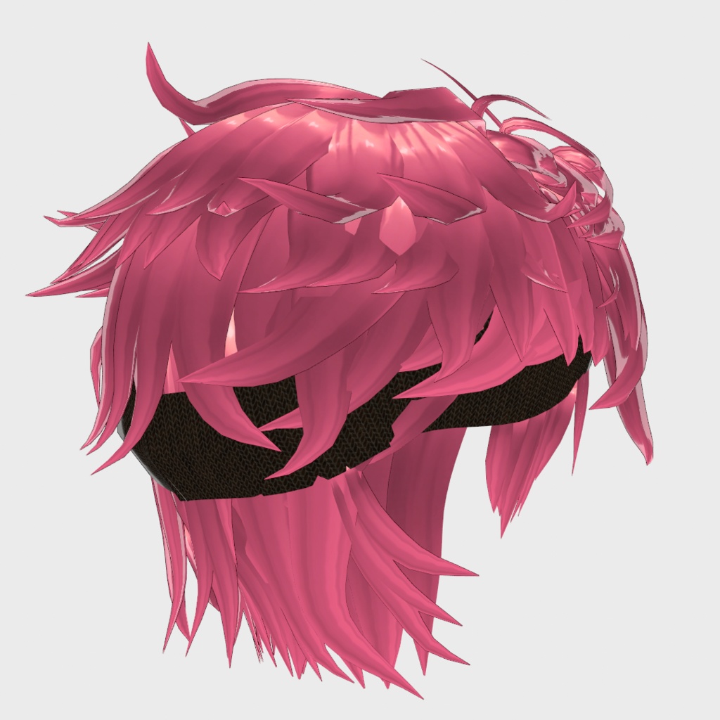 VRoid Hair presets 忍びっぽいターバンヘア