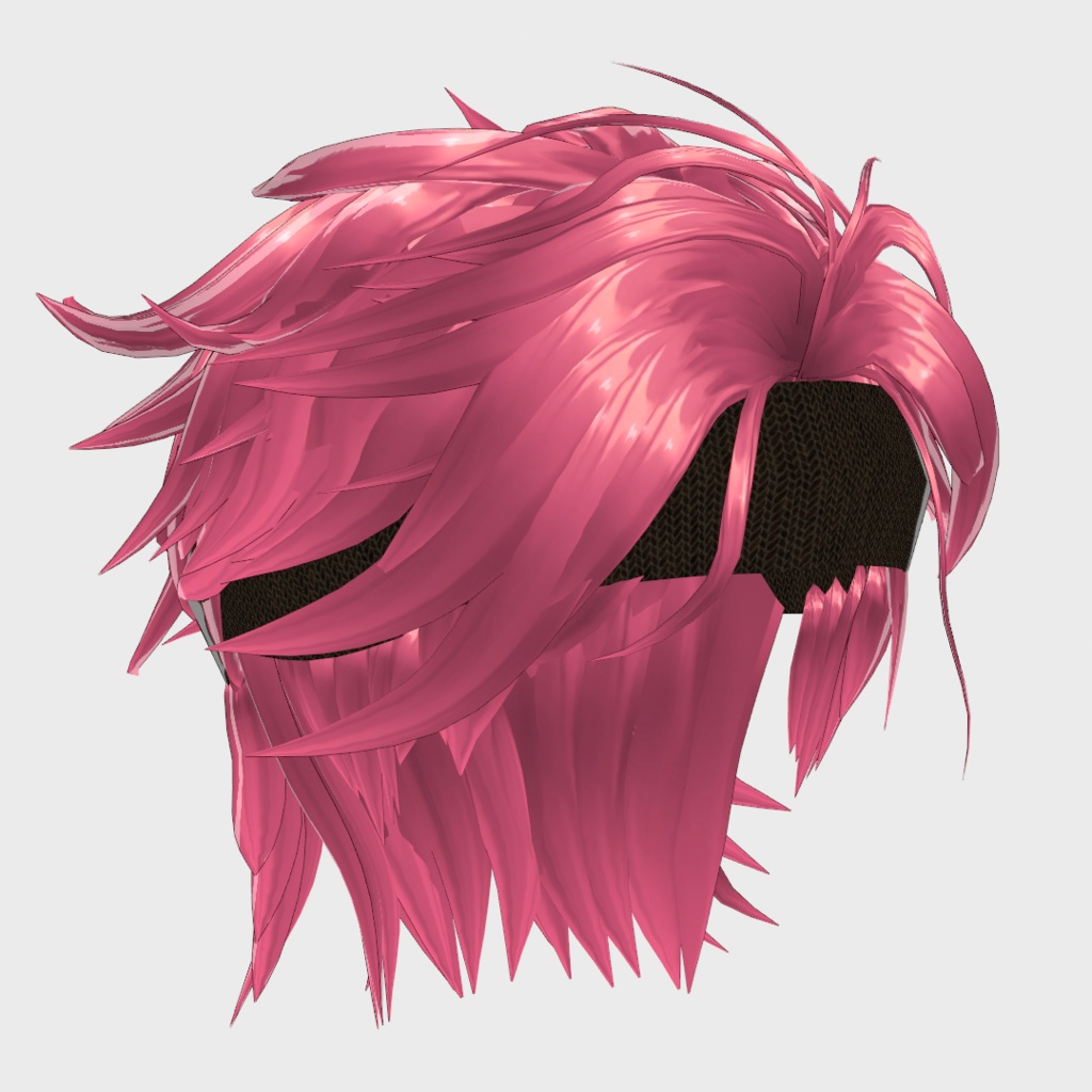 VRoid Hair presets 忍びっぽいターバンヘア