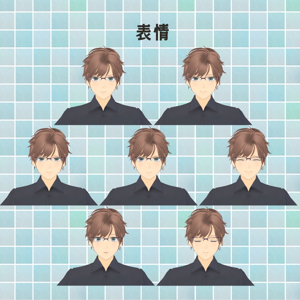 VRoid Model:「優男-Yasao-」