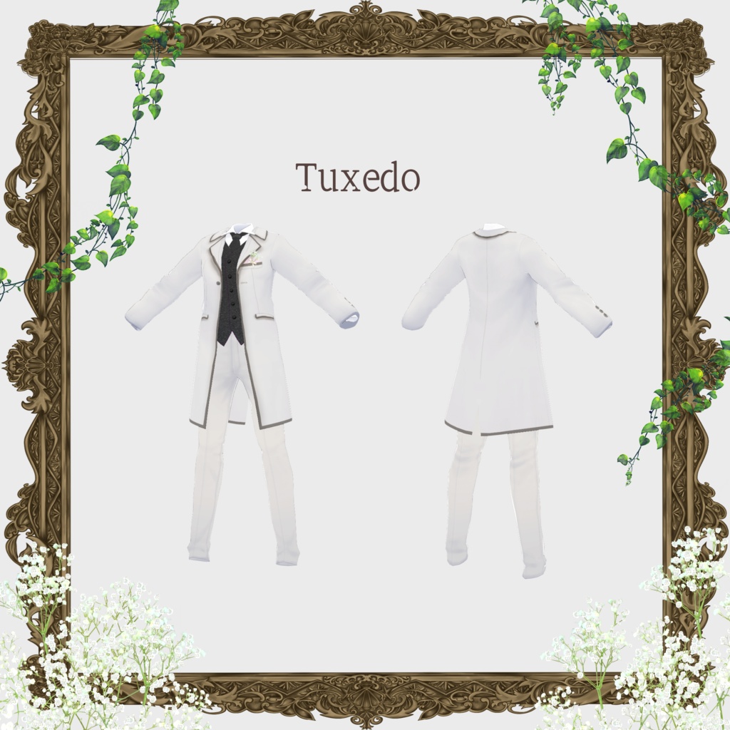VRoid Outfit Texture タキシード