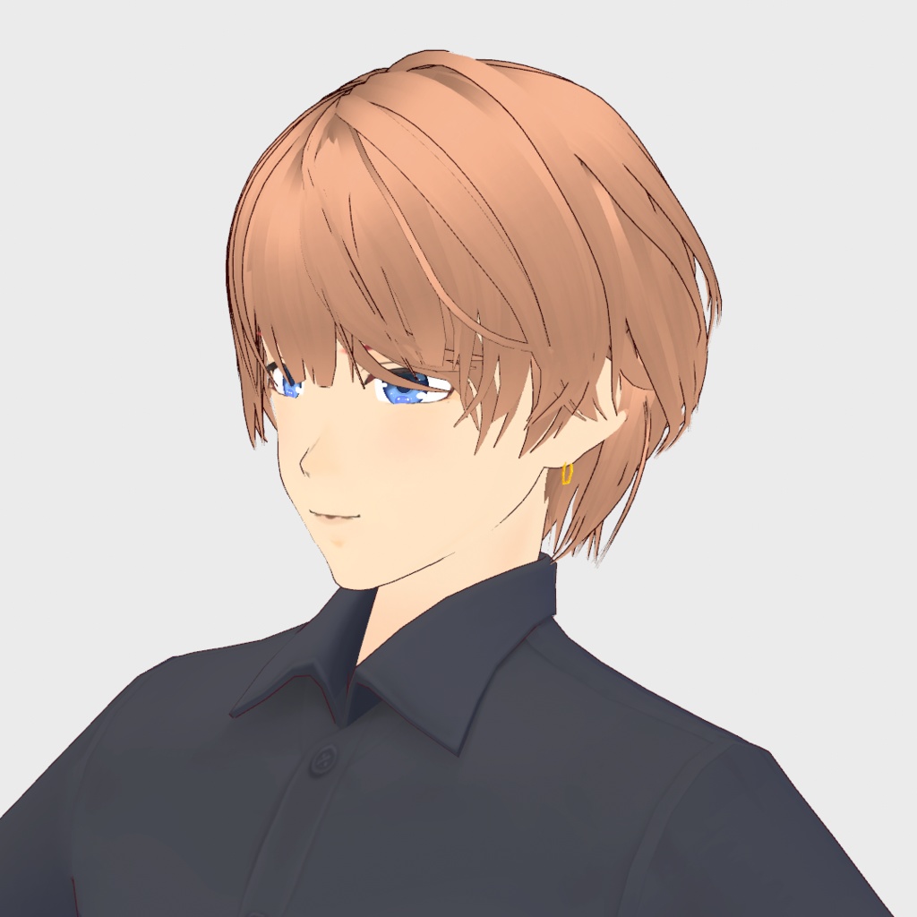 VRoid Hair presets 無造作王子様ヘア