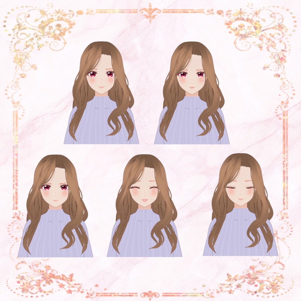 VRoid model:「双子の姉妹 しの&まい -Sino&Mai-」