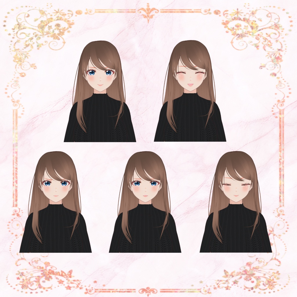 VRoid model:「双子の姉妹 しの&まい -Sino&Mai-」