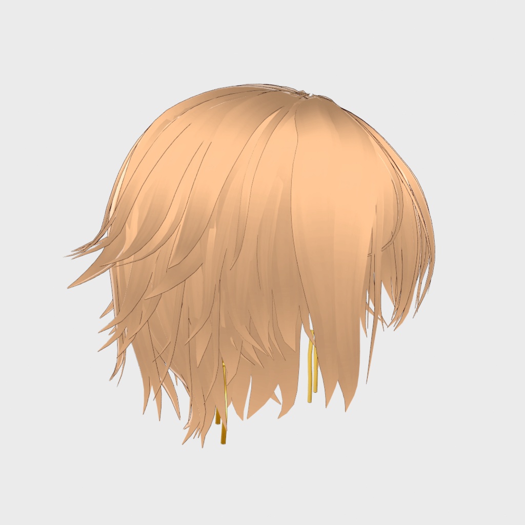 VRoid Hair presets ワイルドなツンツンヘア