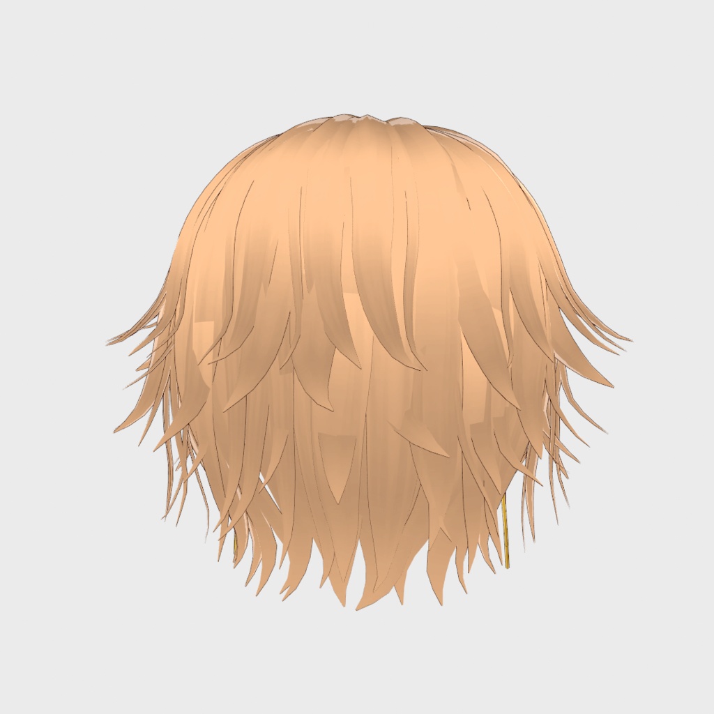 VRoid Hair presets ワイルドなツンツンヘア