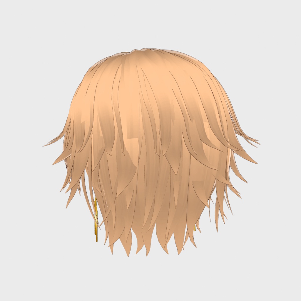 VRoid Hair presets ワイルドなツンツンヘア