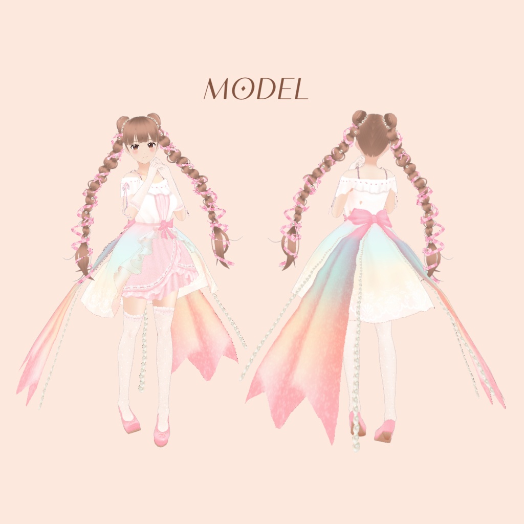 VRM model:「真珠姫 ‐Pearl Princess‐」