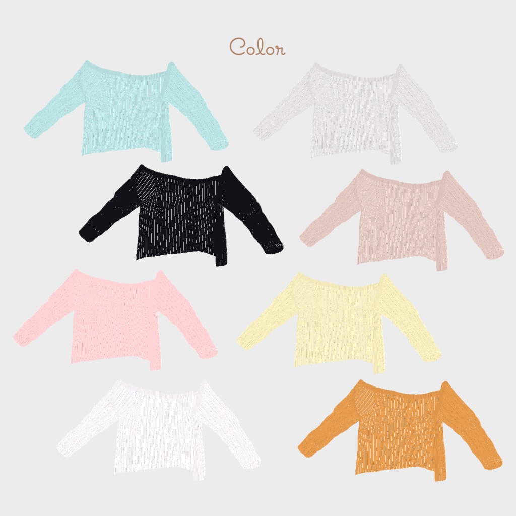 VRoid Outfit Texture 大好きサマー