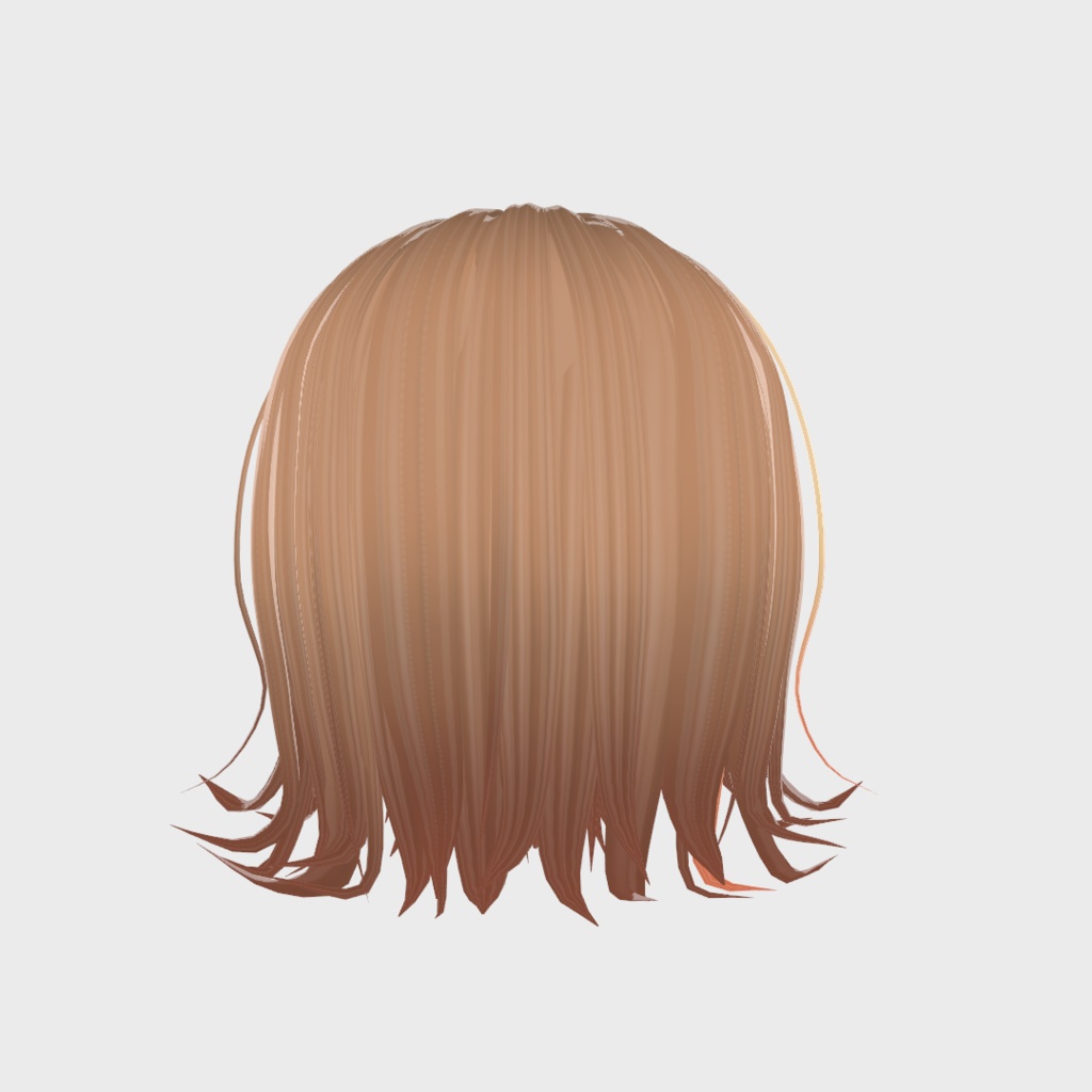 VRoid Hair presets イメチェン外はねボブ