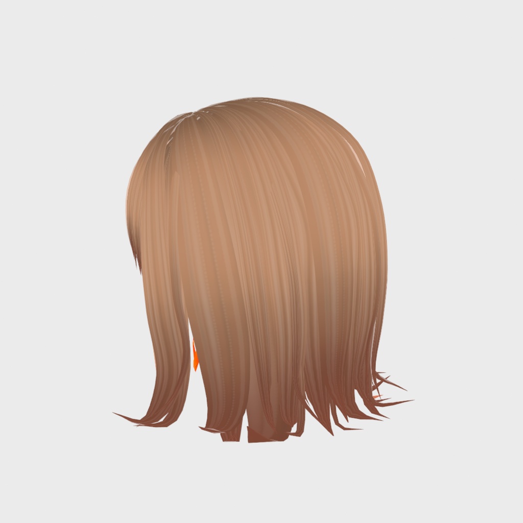 VRoid Hair presets イメチェン外はねボブ