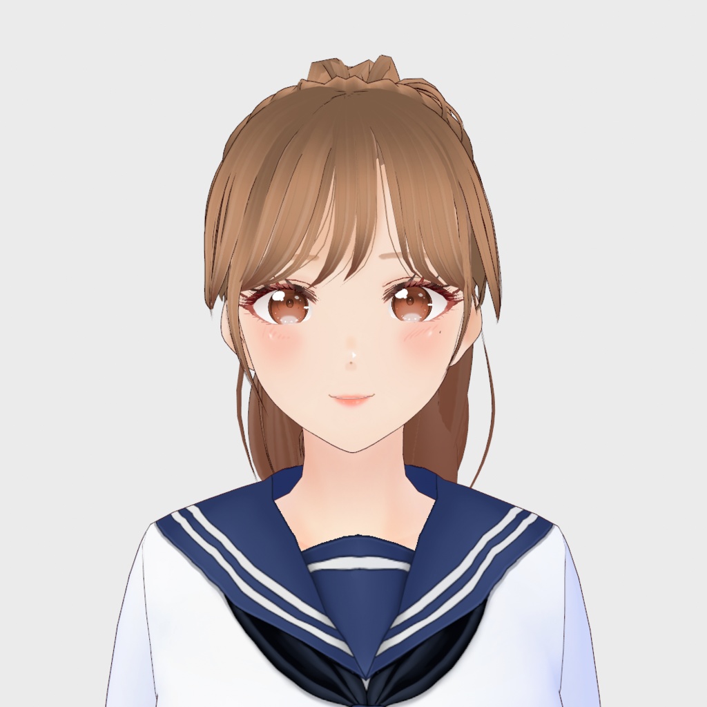 VRoid Hair customitem やんちゃポニテ